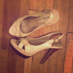 BCBG platform dress heels